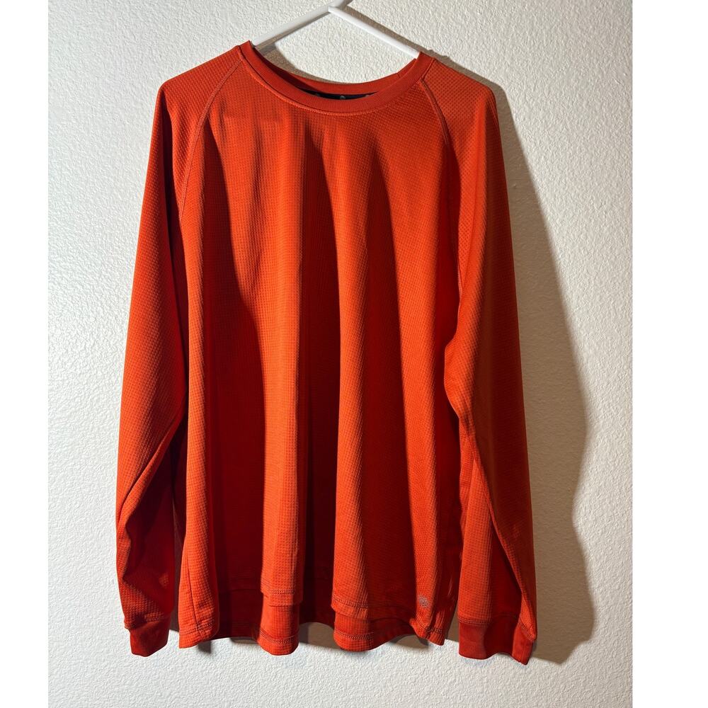 Zelos Men's Size XXL Waffle Knit Long Sleeve Thermal Moisture-Wicking T-Shirt